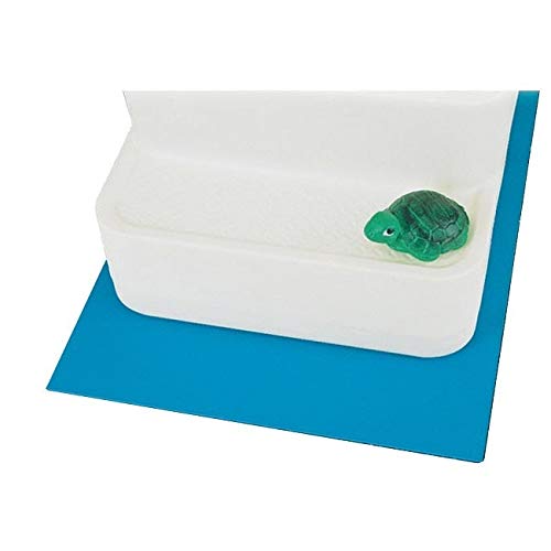 2-feet X 3-feet in-Pool Ladder Step Pad Blue