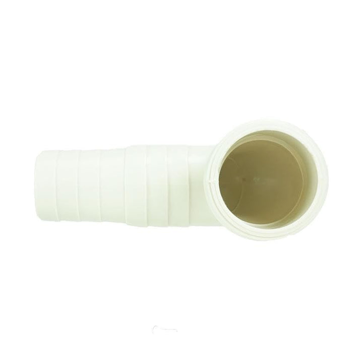 4.75" White Hydrotools Swimming Pool Or Spa Standard Tapered Threaded and Elbow Fitting Plastic