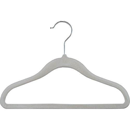 10 Inch Clear Plastic Baby Top Hanger with Notches and Swivel Hook Box