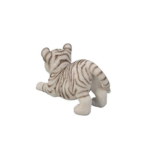 Playing Tiger Baby Statue Polyresin
