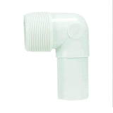 4.25" White Hydro Tools Swimming Pool Or Spa Straight Slip Elbow