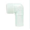 4.25" White Hydro Tools Swimming Pool Or Spa Straight Slip Elbow