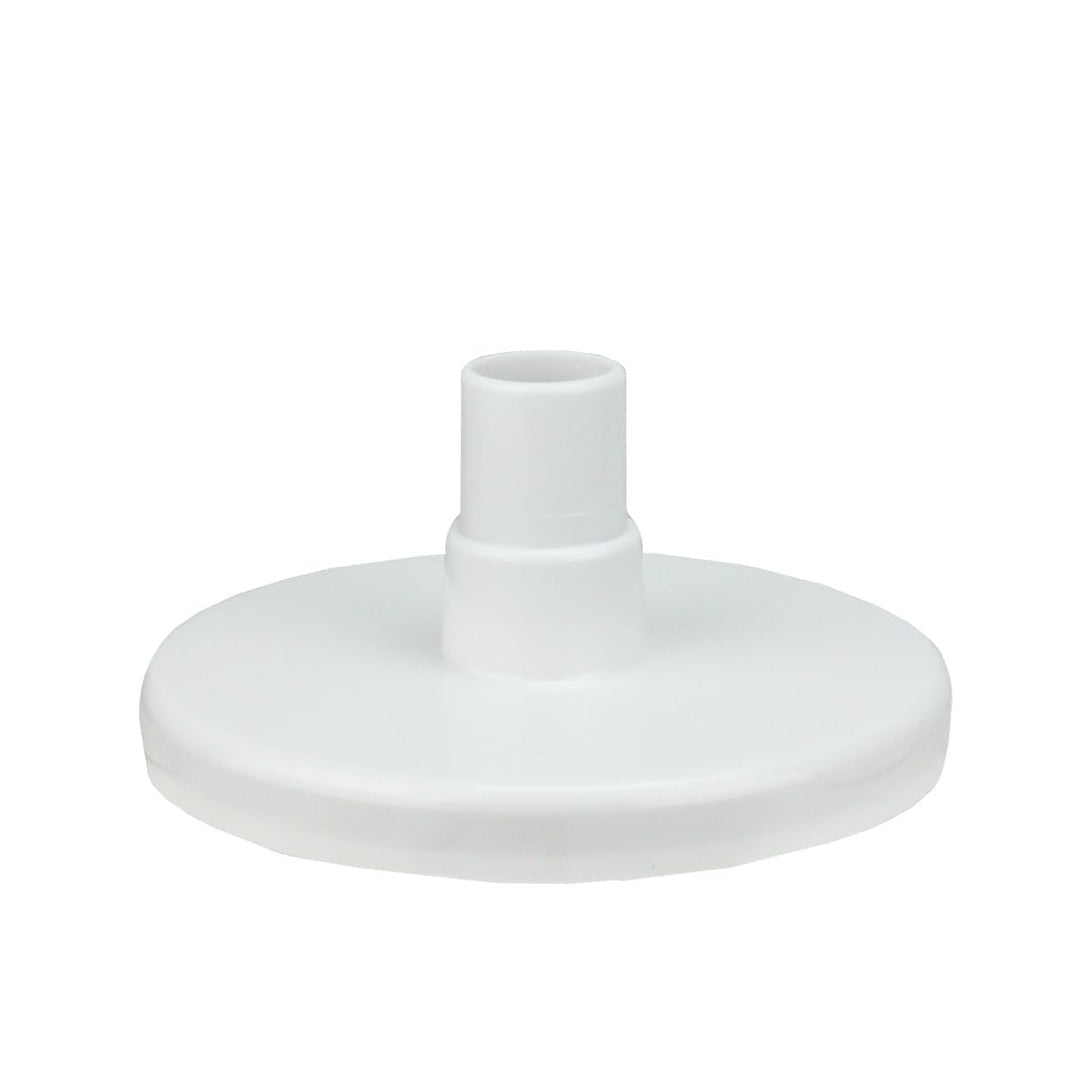 6.25" Swimming Pool Vacuum Plate White Plastic