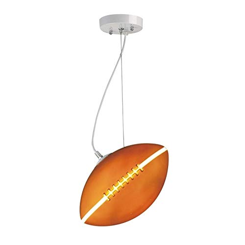 Iron and Glass Football Kid's Lighting Orange