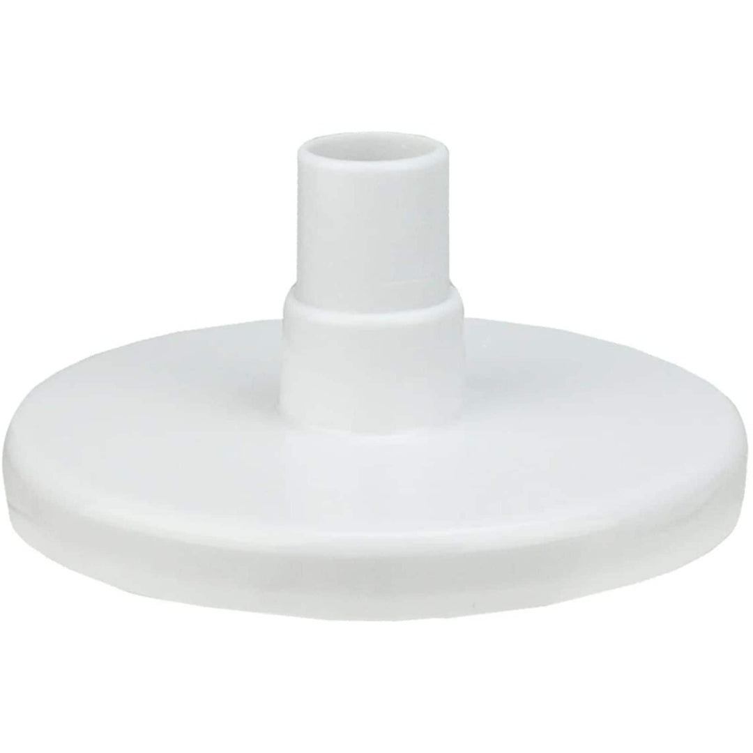 6.25" Swimming Pool Vacuum Plate White