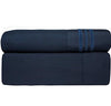 Deep Pocket Soft Microfiber 4-piece Solid Color Bed Sheet Set