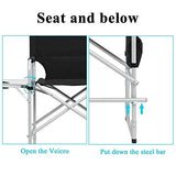 Iron Round Pipe Makeup Chair Without Carrying Bag