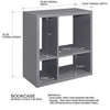 4-Cube Open Bookcase Kids Toy Storage Shelf Organizer ()