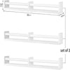 Wall Bookshelves for Kids 4" d X 32" w 3.8" h White