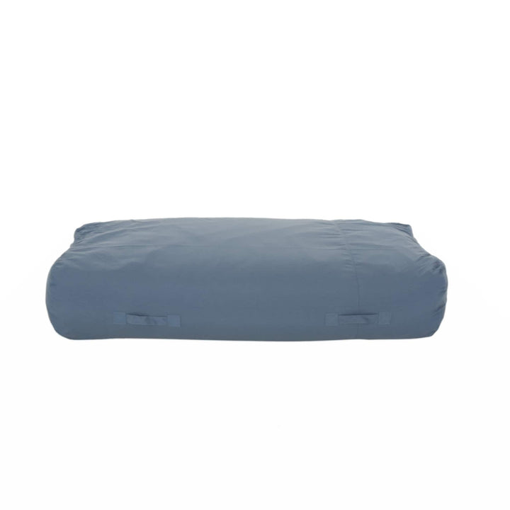 Water Resistant 6'x3' Lounger Bean Bag Blue Modern Contemporary