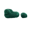 Bean g Chair Fur Lazy Sofa Footstool Durable Comfort Lounger High