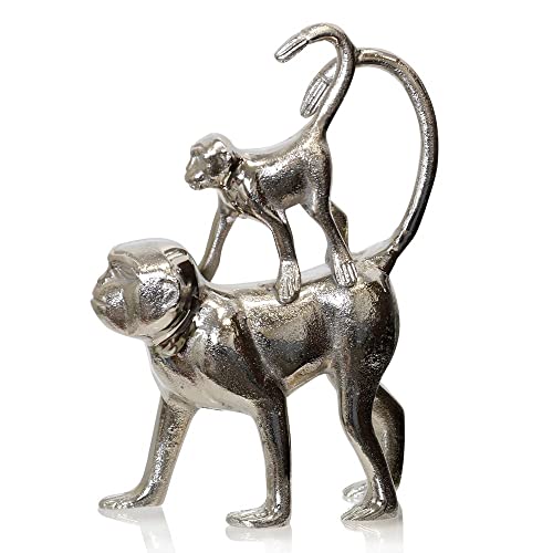 Mother and Child Monkey - Decorative Table Top Accessory in