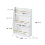 3 Tier Kids Book Shelf Helps Keep Bedrooms Playrooms White Modern