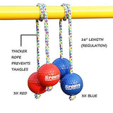 Ladder Ball Toss Game Set Replacement (6 Pack) Boys