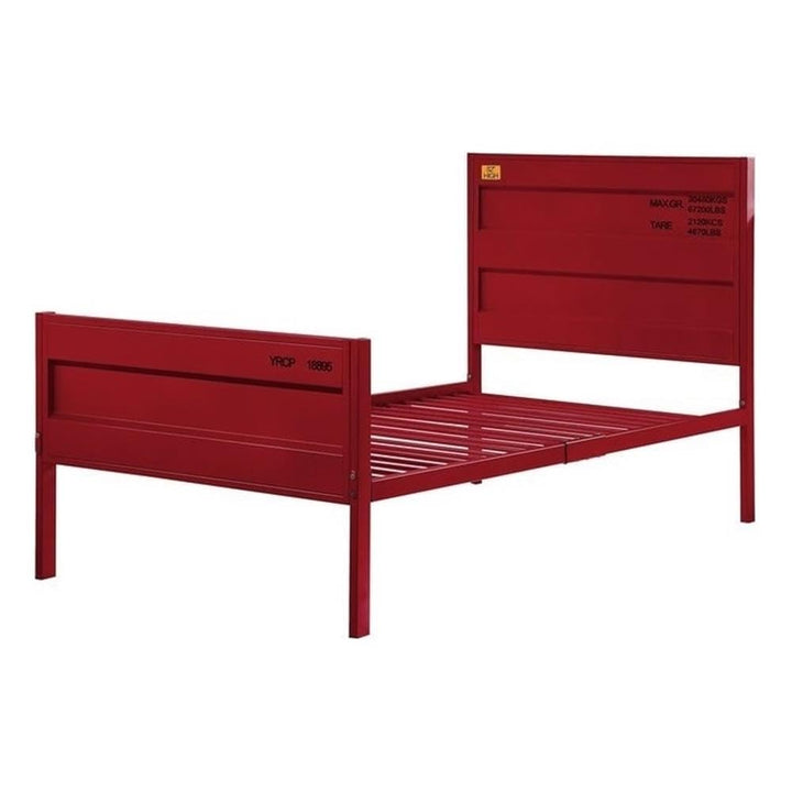 Acme Cargo Full Panel Kids Bed in Red