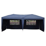 10'x20' Pop Up Foldable Wedding Party Gazebo Canopy Tent W/4 Walls