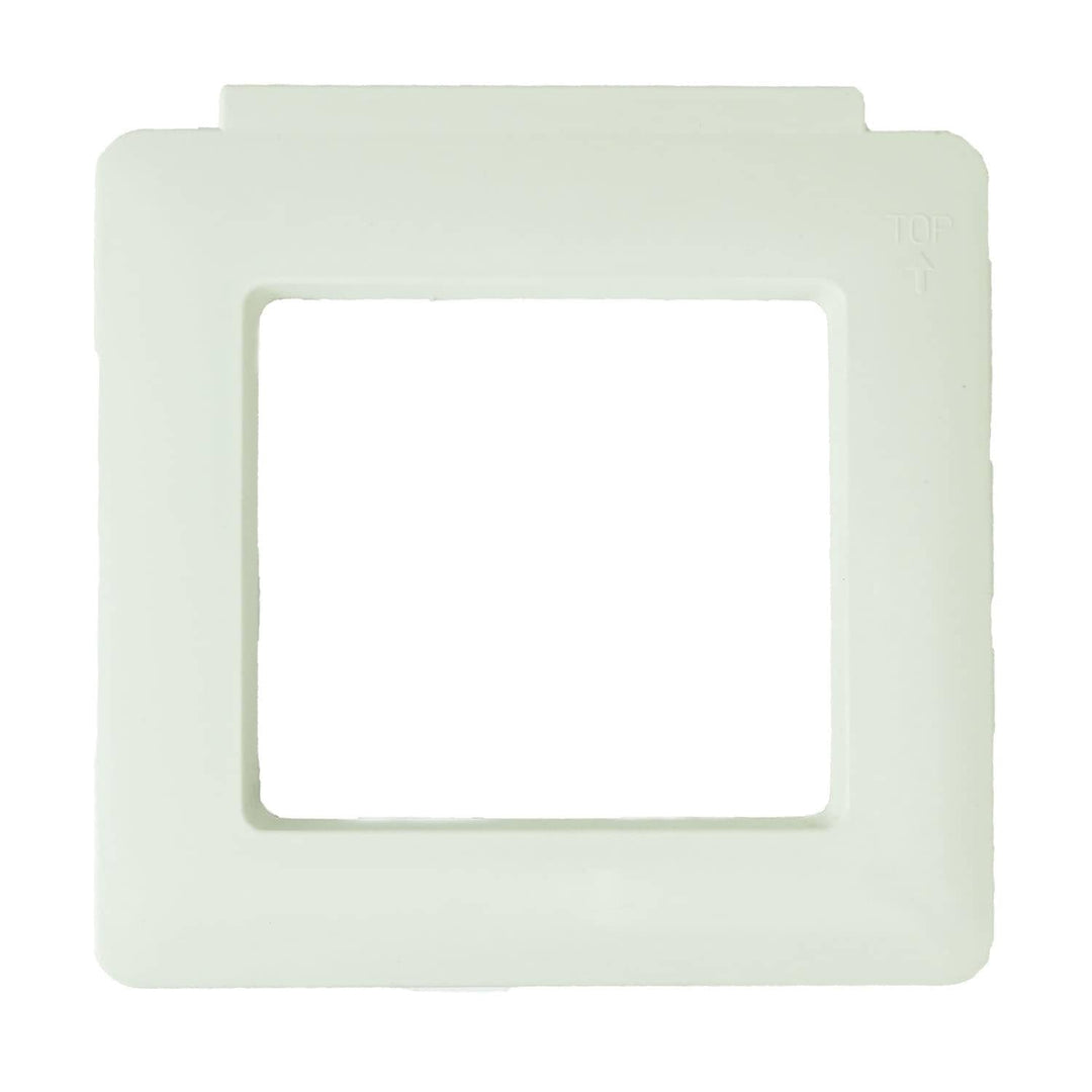 8.5" White Swimming Pool Vanity Trim Skimmer Face Plate Plastic