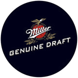 Genuine Draft 14 Inch Neon Wall Clock Metal