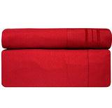 Deep Pocket Soft Microfiber 4-piece Solid Color Bed Sheet Set