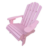 Outdoor Pink Wood Children Chair Modern Contemporary Finish Arm Chairs