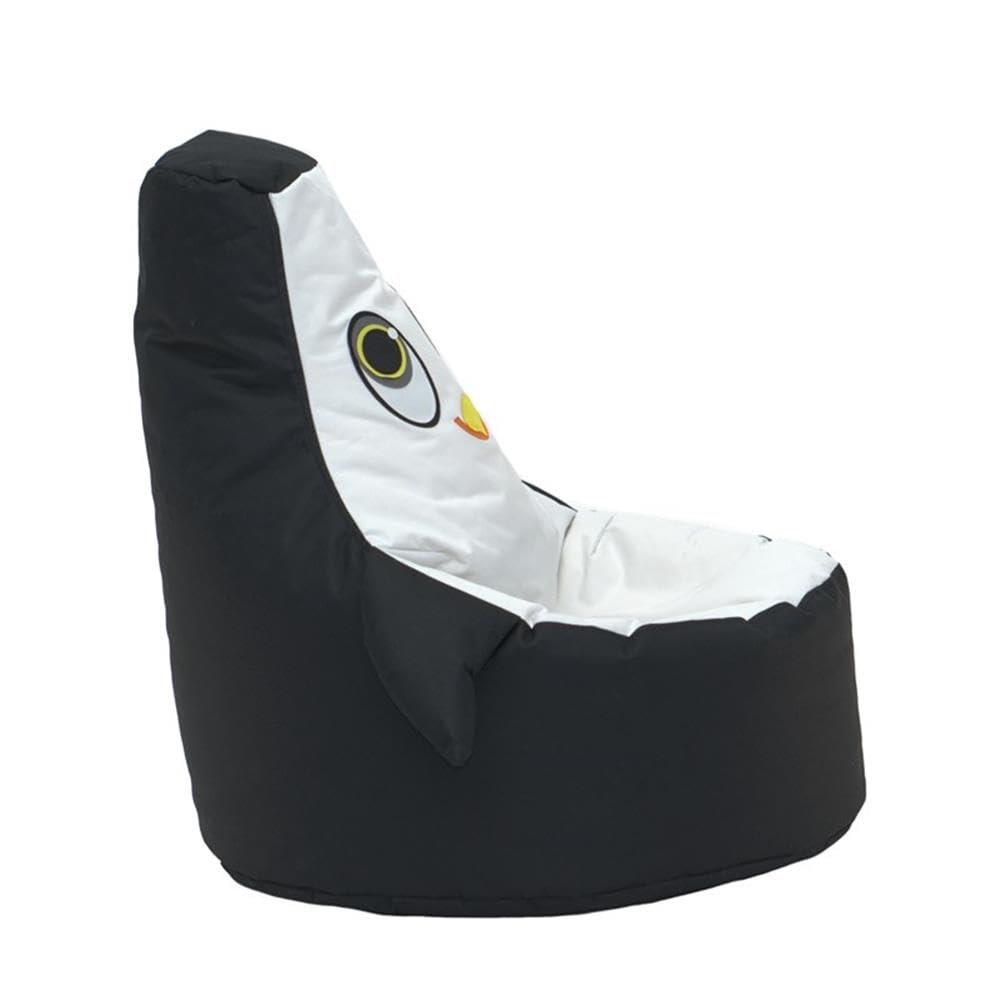 Black and White Penguin Kids Bean Bag