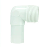 4.25" White Hydro Tools Swimming Pool Or Spa Straight Slip Elbow