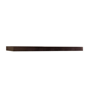 48-inch Espresso Wall Mounted Floating Shelf Brown Children's MDF Wood Includes Hardware