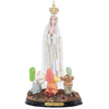 16" h Our Lady of with Children Prayer Statue The Holy Rosary Figurine Religious Decoration Multi Color Polyresin