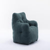 Soft Cotton Linen Fabric Bean Bag Chair Filled with Memory Sponge