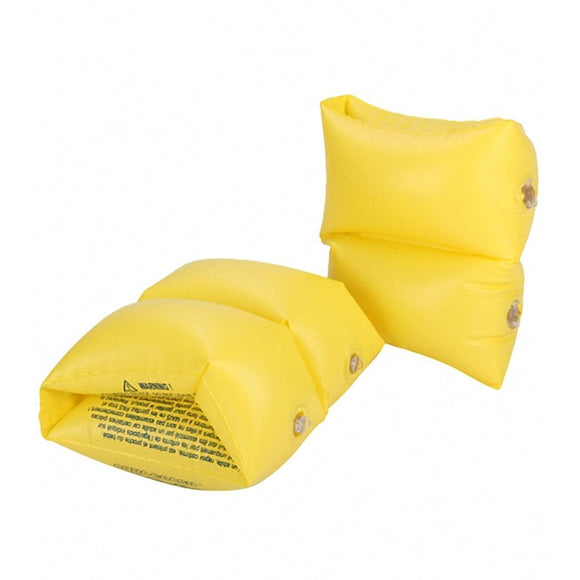 Set of 2 Inflatable Yellow Swimming Pool Arm Floats for Kids 7