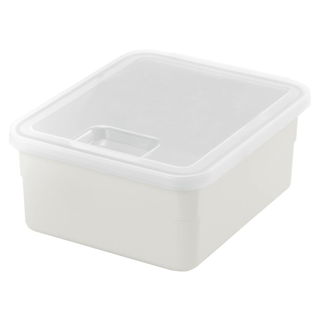 Pet Stuff Container Small Lid With Hinge For Food Or Toy Storage