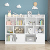 Bookshelf with 6 ompartments Kids Bookcase Freestanding Shelves and