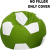 Soccer Bean Bag Cover (Filler Not Included) Green Contemporary