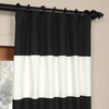 Exclusive Fabrics Metro Contemporary Cabana Cotton Horizontal Stripe 96-inch Curtain (1 Panel)