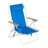 Kuke Portable Folding High Strength Beach Chair with Adjustable