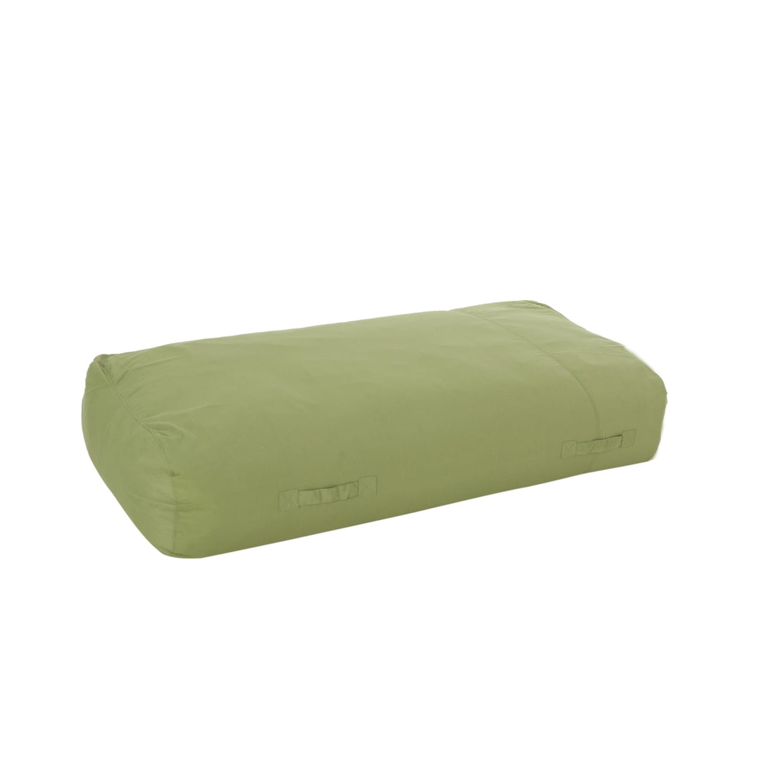 Lounger Bean Bag with Fabric for Dining Room Bedroom Etc Green Modern Contemporary Handmade