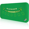 70"x35" Casino Blackjack Layout Mat with Carrying Bag Non-Slip Rubber Tabletop Cover