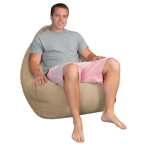 Theater Sacks Sonoma Lounger Bean Bag Indoor/Outdoor Khaki