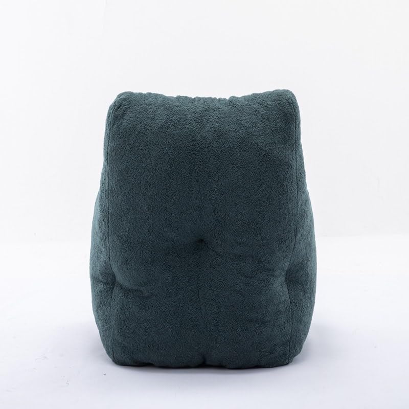 Soft Cotton Linen Fabric Bean Bag Chair Filled with Memory Sponge