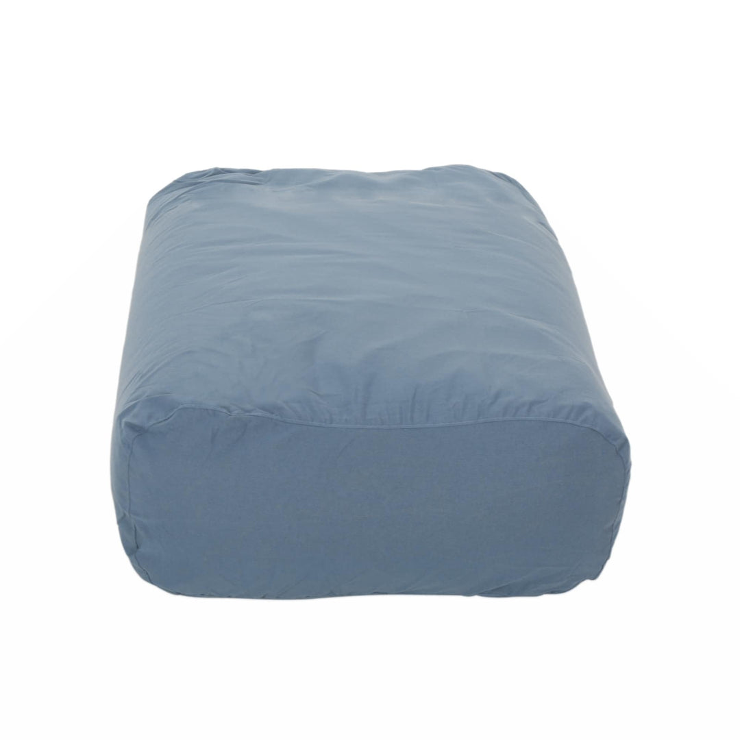 Water Resistant 6'x3' Lounger Bean Bag Blue Modern Contemporary Fabric