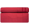 Deep Pocket Soft Microfiber 4-piece Solid Color Bed Sheet Set