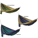 Waterproof Parachute Silk 2-person Hammock with Stuff Sack