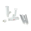 White Vacuum Kit for Pool and Spa 6"