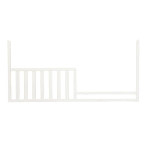 54" Modern Wide Toddler Rail White Contemporary Wood