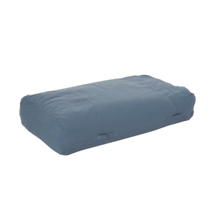 Water Resistant 6'x3' Lounger Bean Bag Blue Modern Contemporary