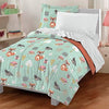 Kids Animal Friend Comforter Twin Set Cute Friendly All Over