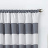 Rugby Stripes Curtain Single Panel Color