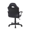 Kid's Gaming and Student Racer Chair with Wheels Red Modern