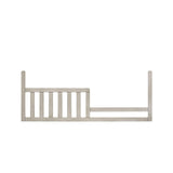 Nursery 56" Wide Toddler Guardrail Rustic White Off/White