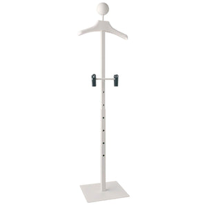 Matte White Children's Floor Standing Costumer With Display Hanger Sold Individually